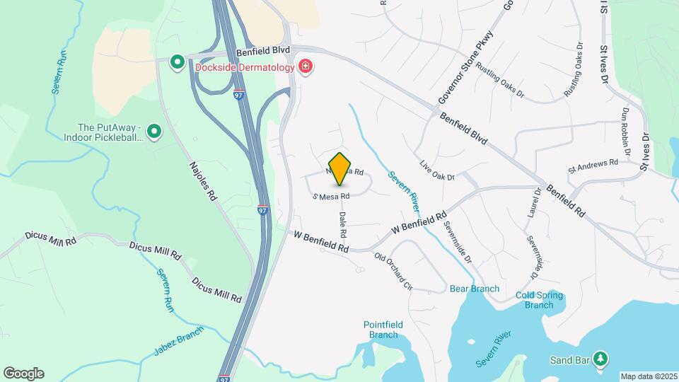 762 S Mesa Rd Map and Location Details