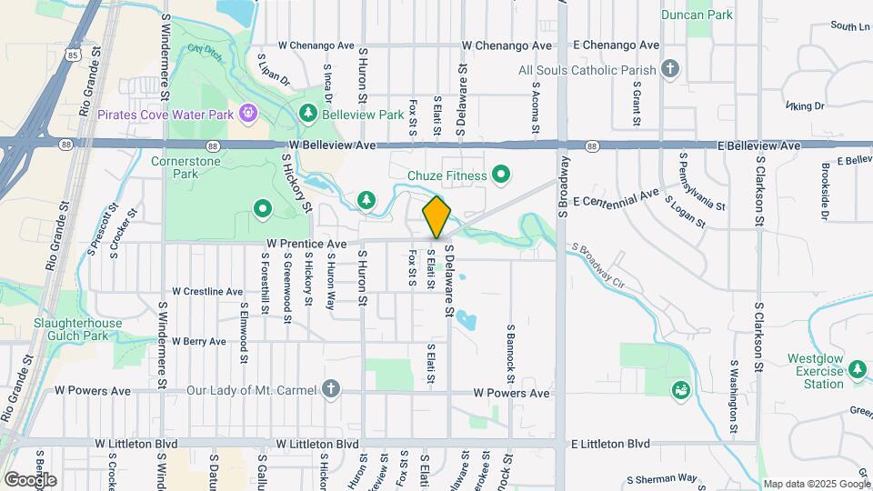 Elati Street Townhomes Map and Location Details