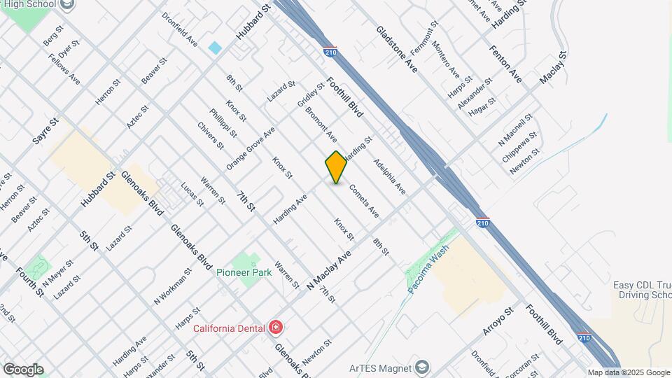 1401 8th St Map and Location Details