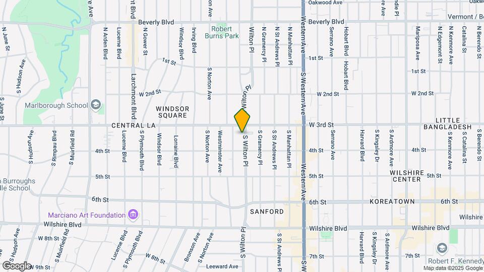 321 Wilton Pl Map and Location Details