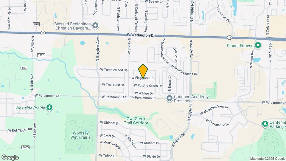 4459 W Flagstick Dr Map and Location Details