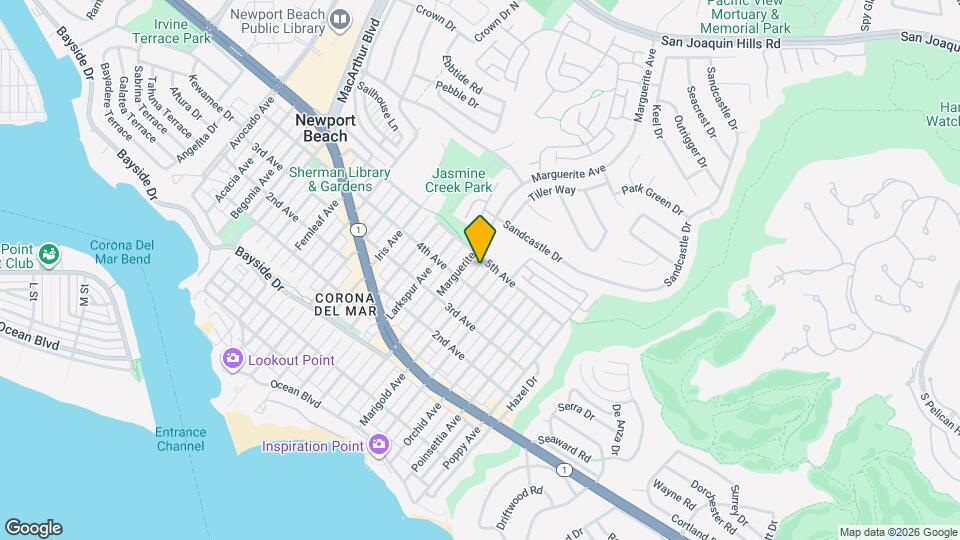 715 Marigold Ave Map and Location Details