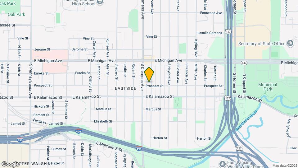 234 S Fairview Ave Map and Location Details