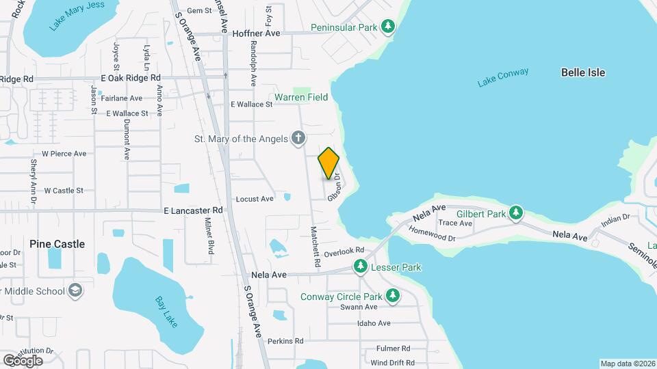 6513 Stockbridge Ave Map and Location Details