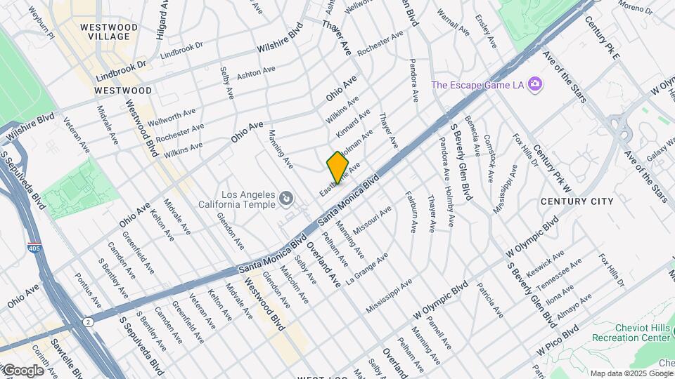 10630 Eastborne Ave Map and Location Details