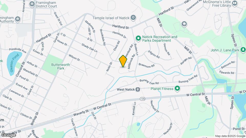 13 Oxbow Rd Map and Location Details