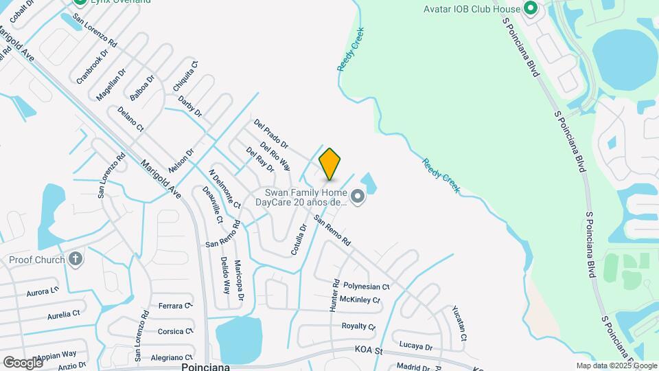 822 Del Prado Dr Mapa y Detalles de la Ubicación