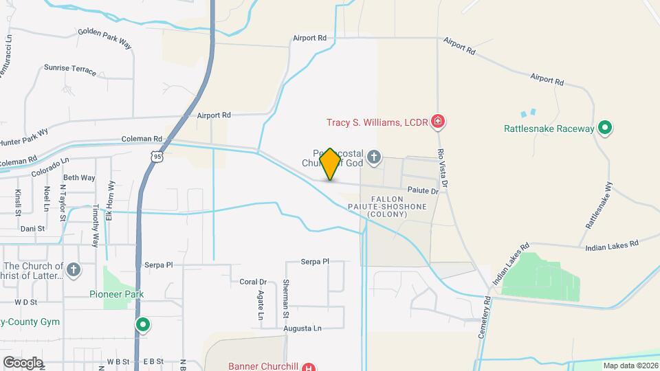 889 Paiute Dr Map and Location Details