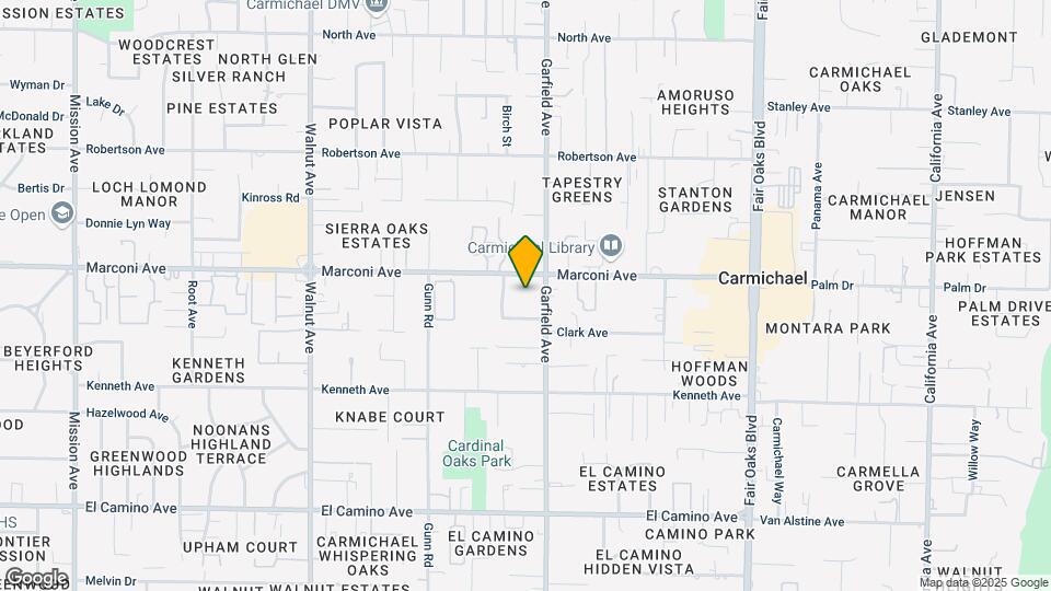 5440 Marconi Ave Map and Location Details