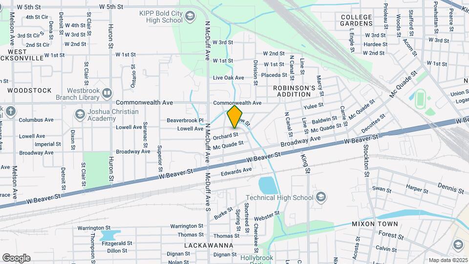 2355 Orchard St Map and Location Details
