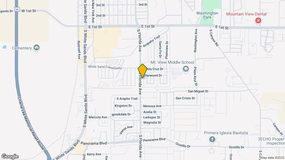 711 S Florida Ave Mapa y Detalles de la Ubicación