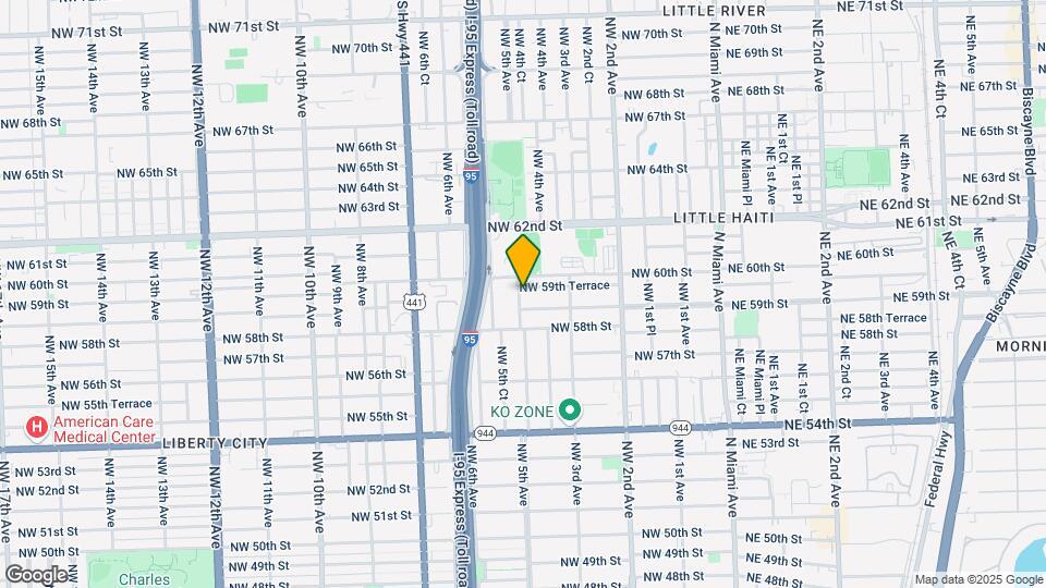 442 NW 59th Ter Map and Location Details