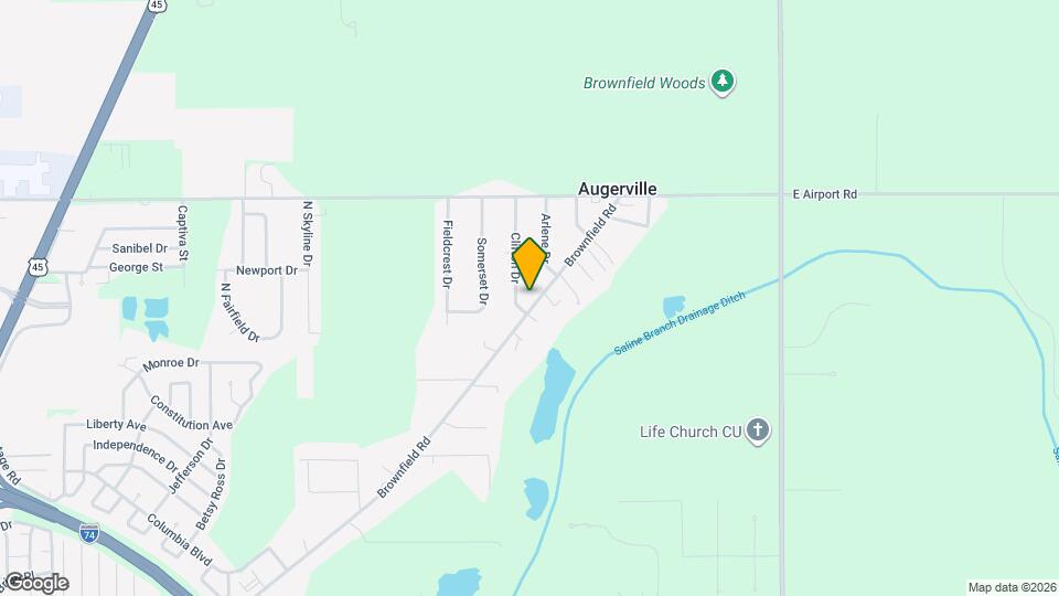 2501 Brownfield Rd Map and Location Details