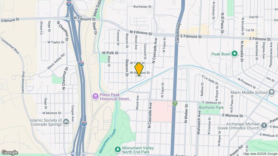 2513 Wood Ave Map and Location Details