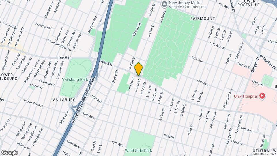 504 S Orange Ave Mapa y Detalles de la Ubicación