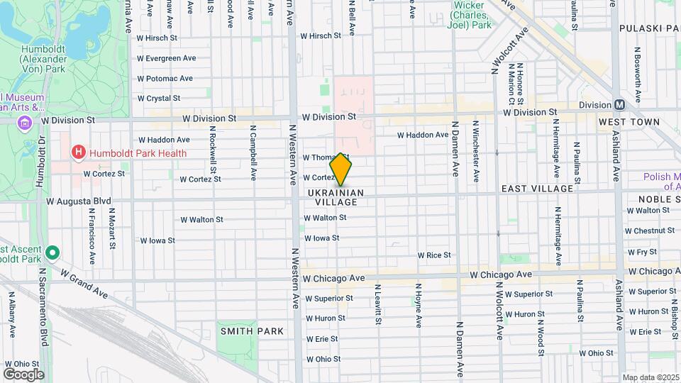 1009 N Oakley Blvd Mapa y Detalles de la Ubicación