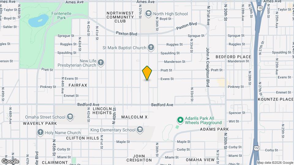 3514 N 36th Ave Map and Location Details