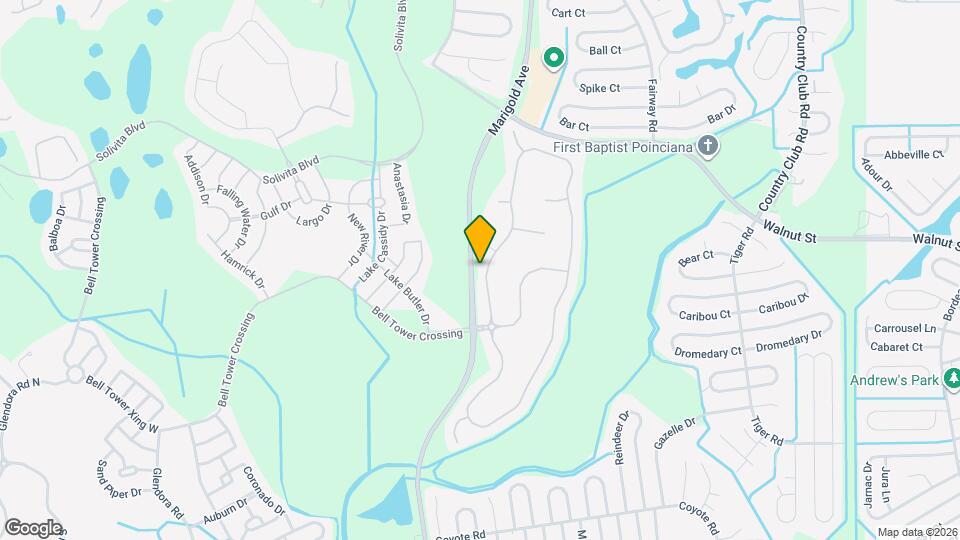 156 Grand Canal Dr Map and Location Details