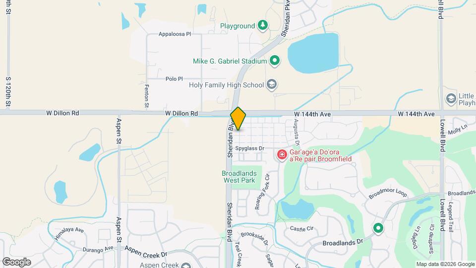 14331 Craftsman Way Map and Location Details