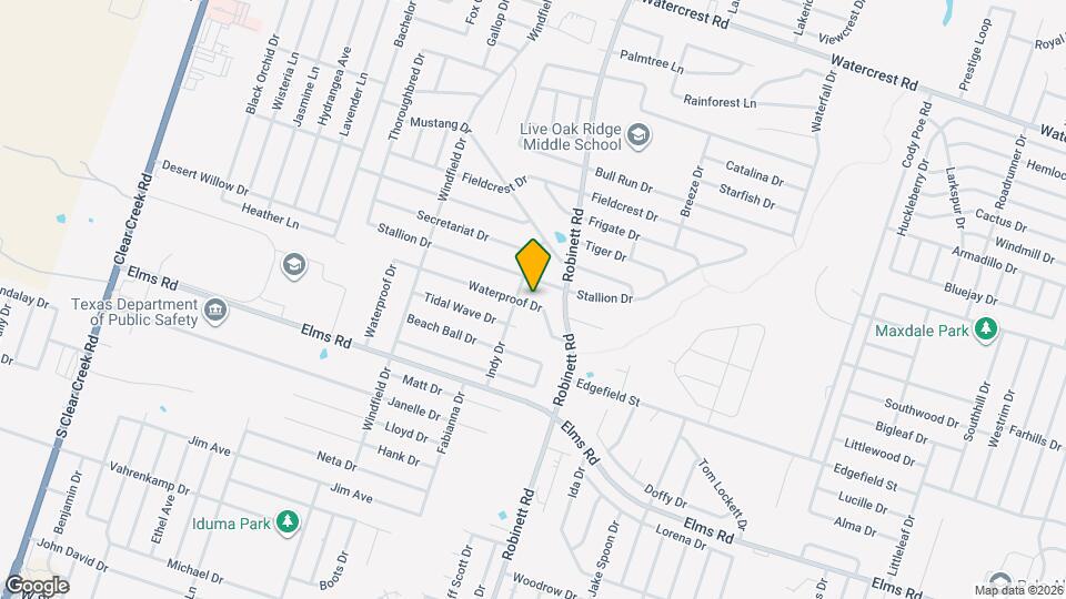 4107 Waterproof Dr Map and Location Details