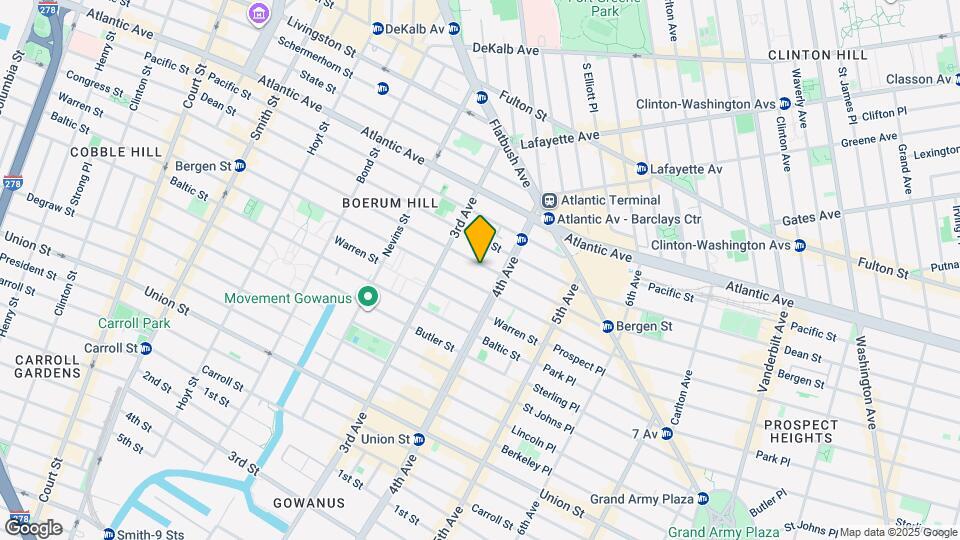 342 Bergen St Map and Location Details