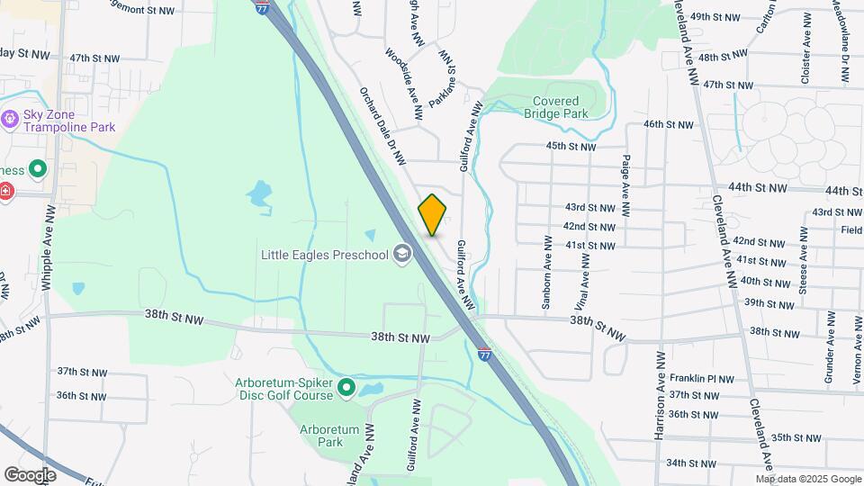 4107 Orchard Dale Dr NW Map and Location Details