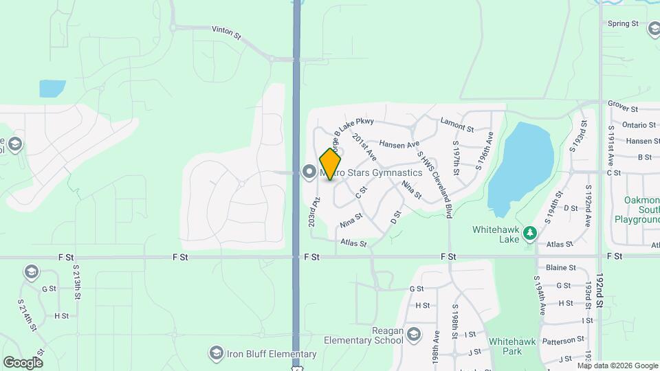 20216 B St Map and Location Details