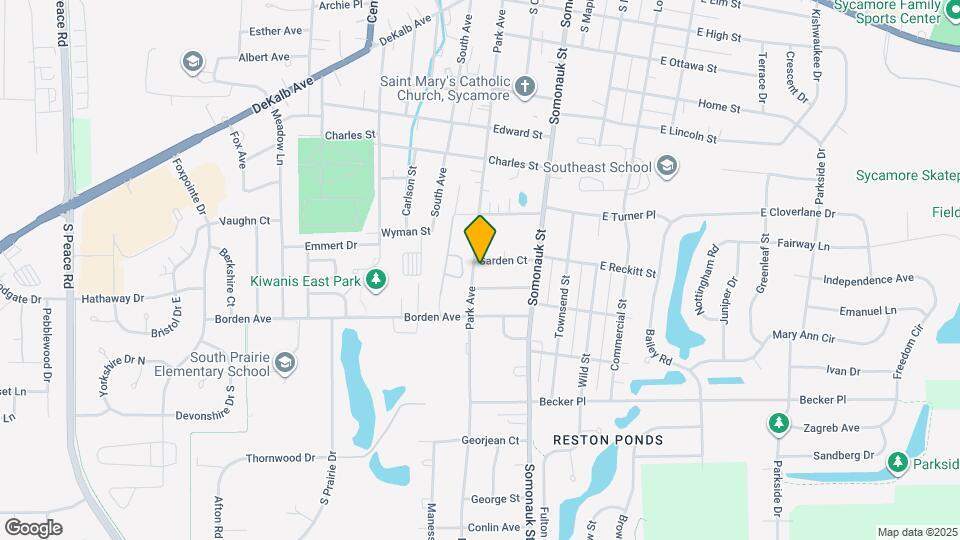 360 Garden Ct Map and Location Details