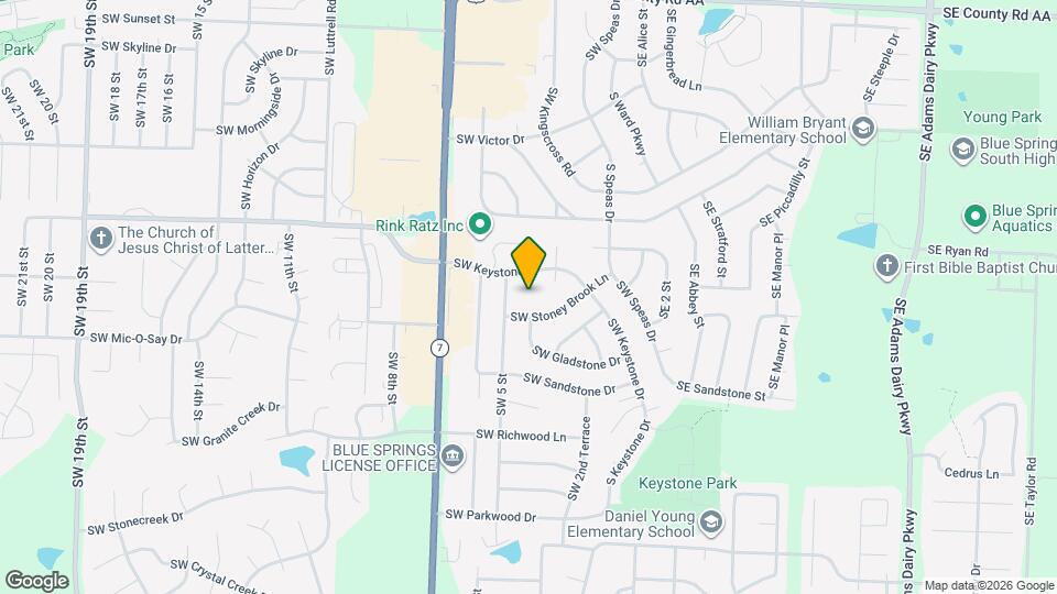 400 SW Keystone Ct Mapa y Detalles de la Ubicación