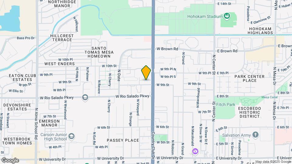 430 W 9th St Map and Location Details