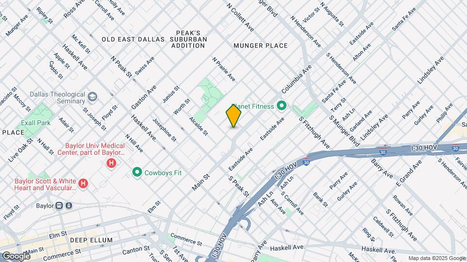 4515 Columbia Ave Mapa y Detalles de la Ubicación