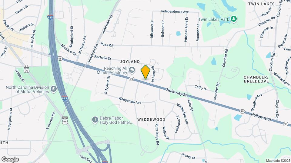 2733 Wake Forest Hwy Map and Location Details
