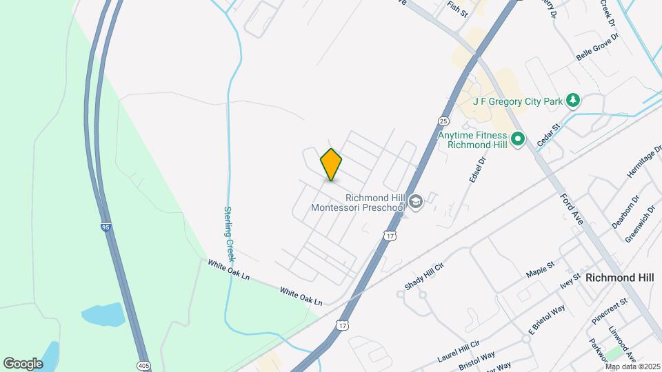 255 Red Oak Dr Map and Location Details