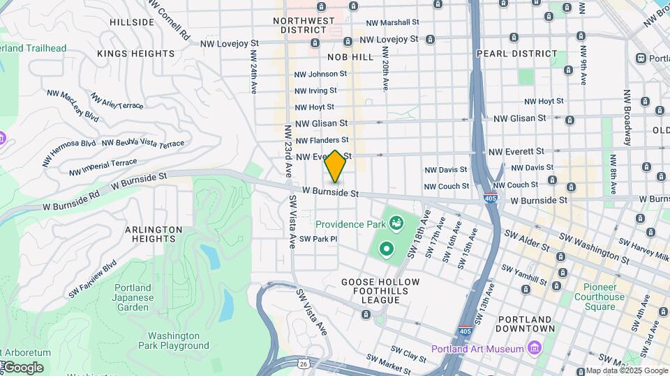 Topanga Apartments Map and Location Details