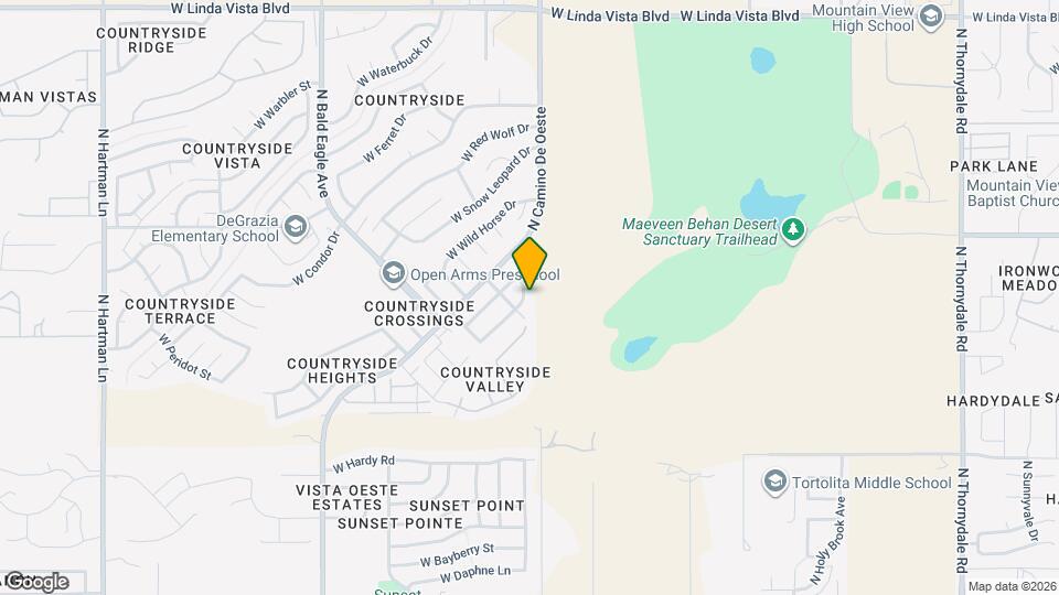 4663 W Calatrava Ln Map and Location Details