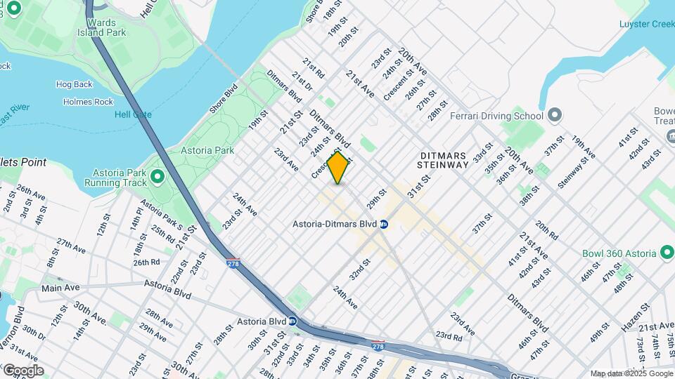 22-62 27th St Mapa y Detalles de la Ubicación