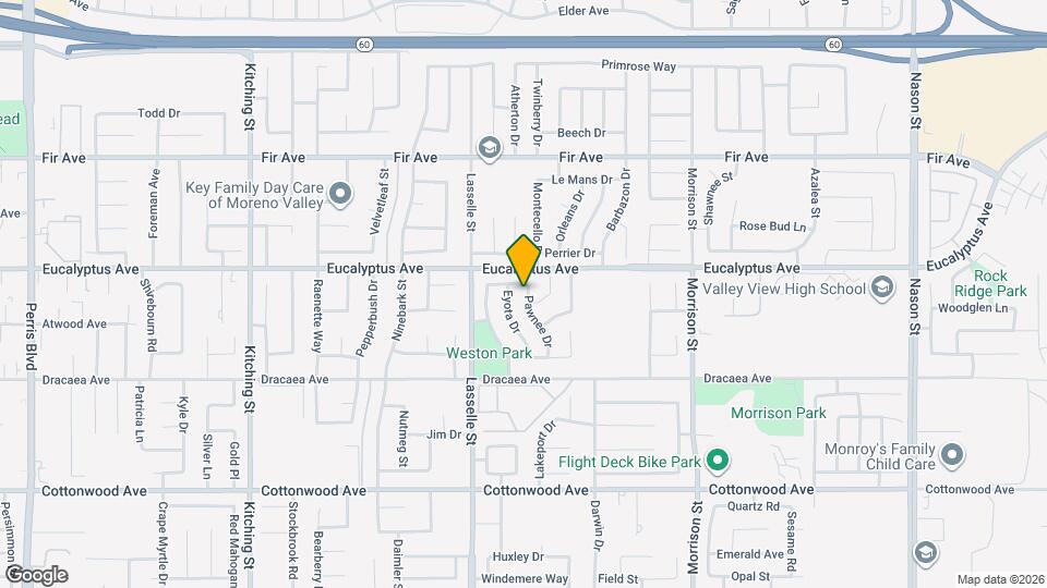 13037 Pawnee Dr Mapa y Detalles de la Ubicación