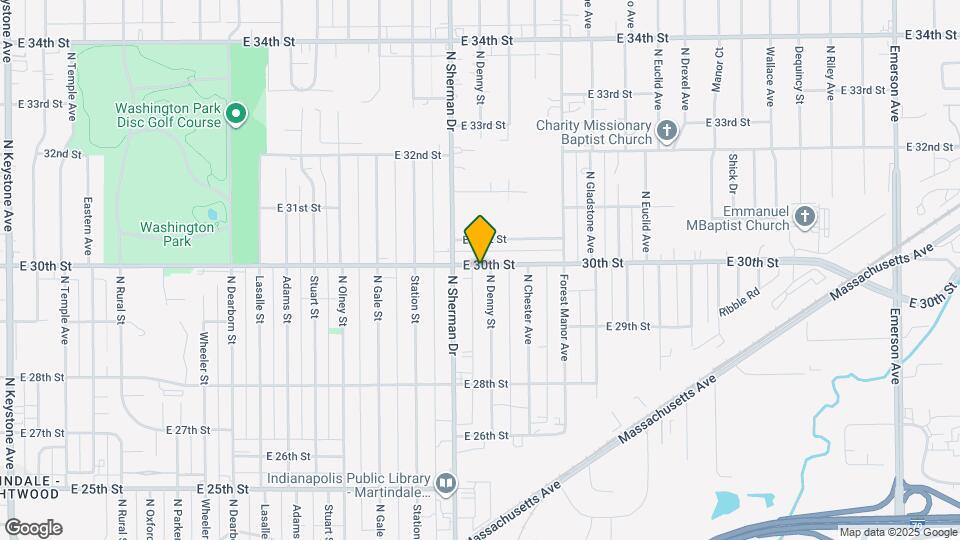 2974 N Denny St Map and Location Details