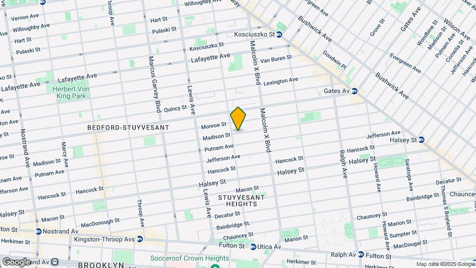 629A Madison St Map and Location Details