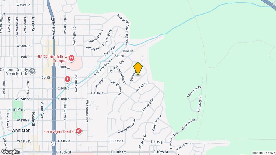 1529 Charlotte Ave Map and Location Details