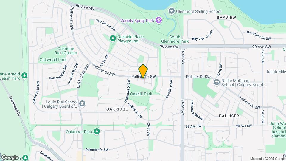2815 Palliser Dr SW Map and Location Details