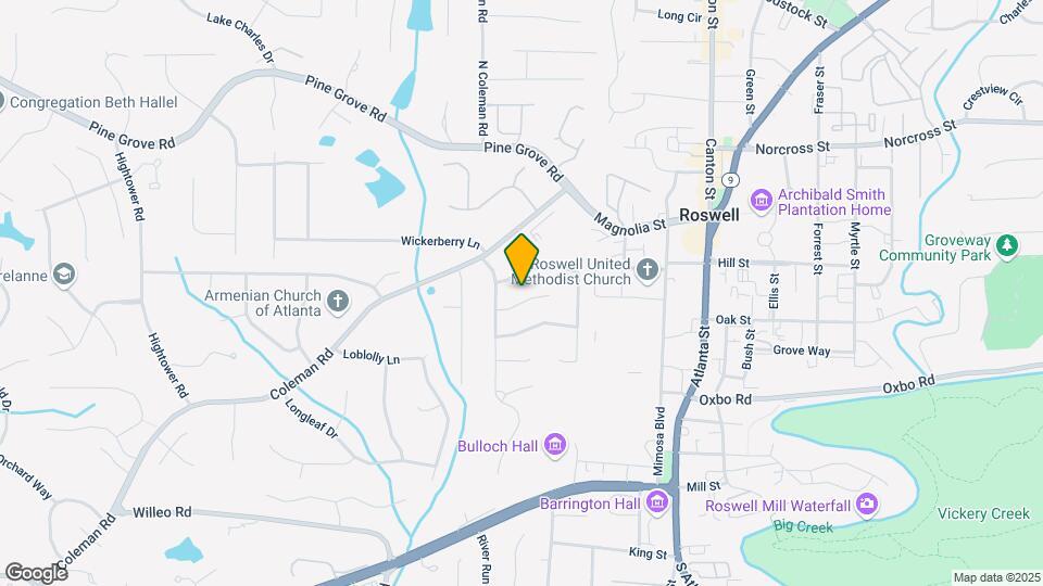 140 Roswell Farms Ct Map and Location Details
