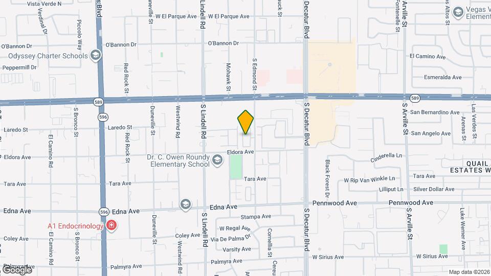 2651 Rimpacific Cir Map and Location Details