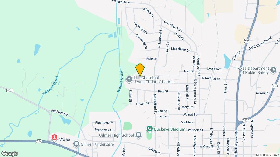 1019 Brooksy St Map and Location Details