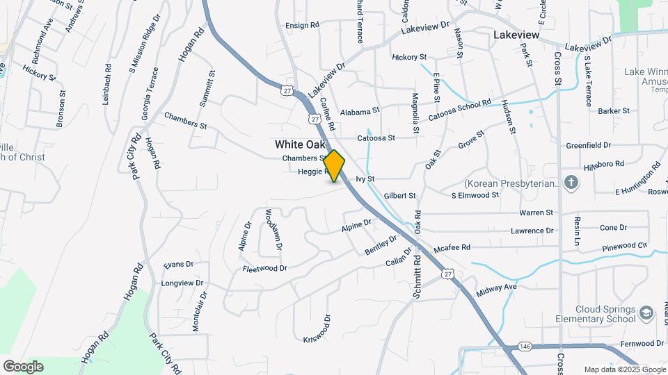 105 White Oak St Map and Location Details