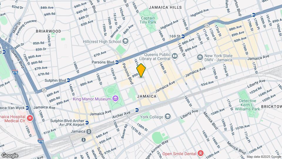 89-20 161st St Map and Location Details