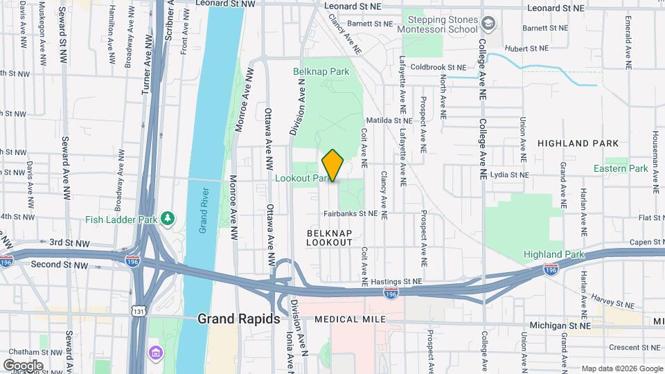 735 Livingston Ave NE, Unit 735 Map and Location Details