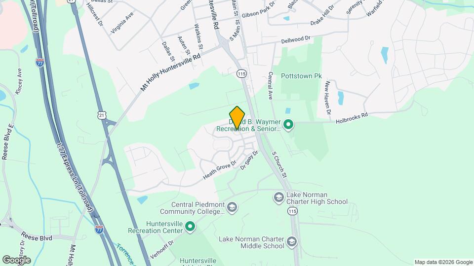 13217 Heath Grove Dr Mapa y Detalles de la Ubicación