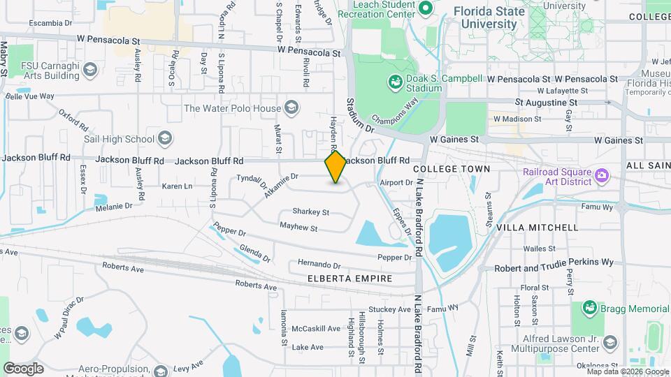 1606 Airport Dr Map and Location Details