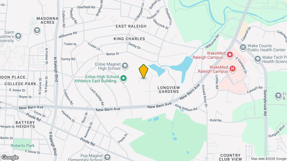 460 Dickens Dr Map and Location Details